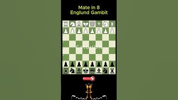 Englund Gambit and Mate in 8 Move  #chess