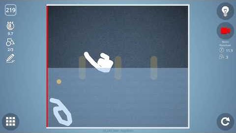 Check out how I solved level 219 in Brain It On! #BrainItOn