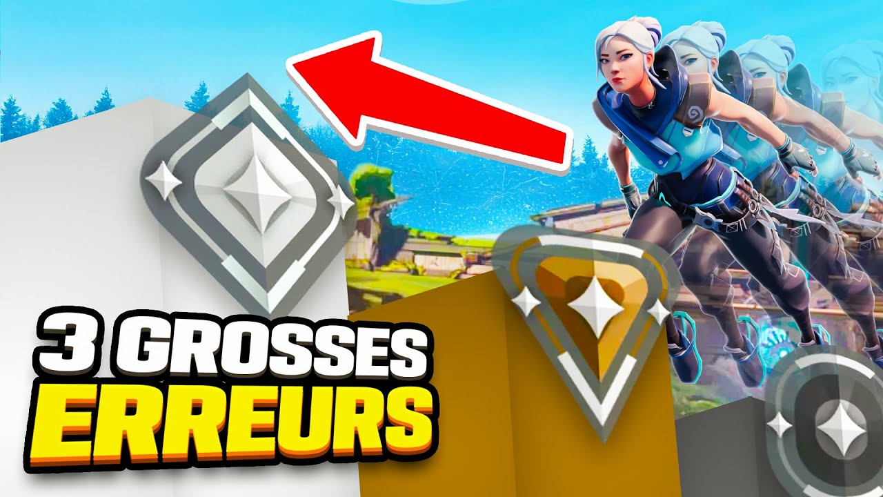 3 ERREURS de CHAQUE RANK à BANNIR pour GRIND ! (Partie 1) 😏