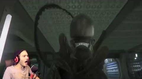 EPIC PEWDIEPIE JUMPSCARE! - ALIEN: ISOLATION [1/2]