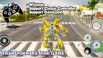 Transformers: The Game | Classic Controller | Setting Gamepad | Dolphin Emulator Android