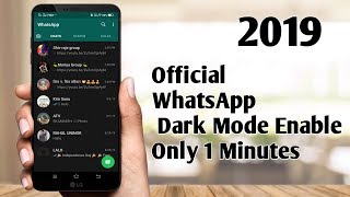 How to enable dark mod on whatsapp Android phone screenshot 3
