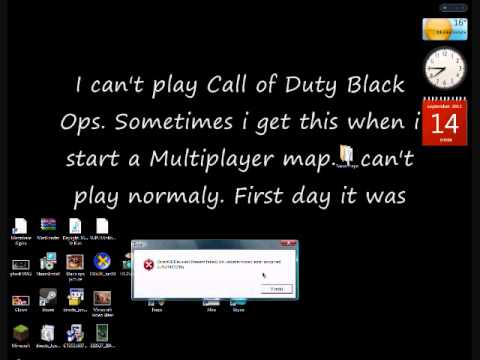 call of duty black ops 2 directx encountered an