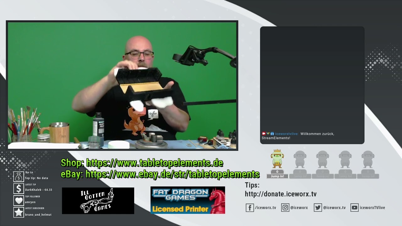 Custom Terrain - Airbrush, Malen und Basteln (12.01.2022) | Tabletop Elements