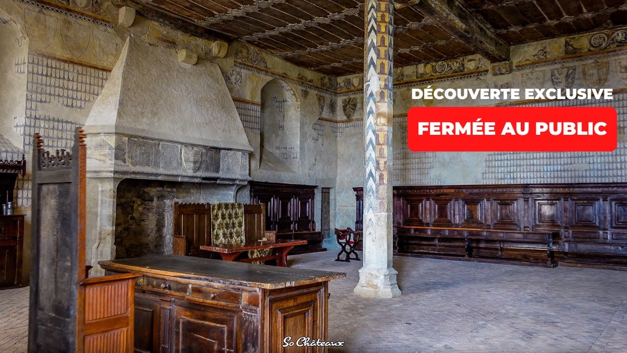 Château de Ravel: La Salle des États Généraux (fermée au public) par Joseph Achkar, propriétaire