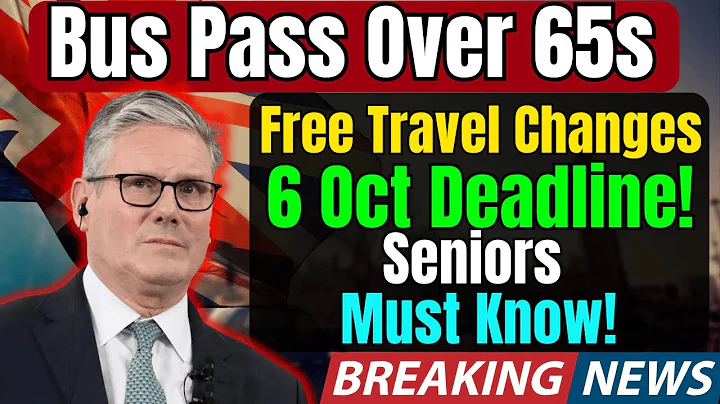 UK Bus Pass Changes Starting 6th October 2025 – What You Need to Know