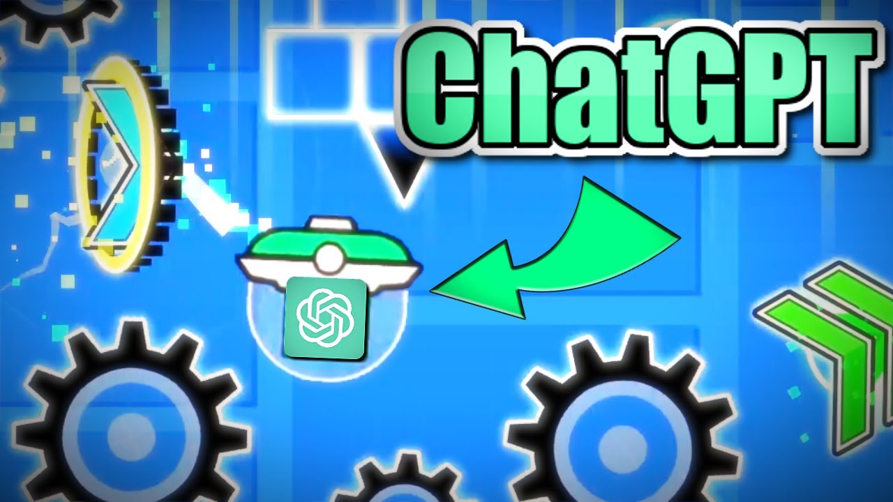 AI builds a Geometry Dash level LIVE - YouTube