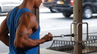 How to Do a Standing One-Arm Row | Back Workout