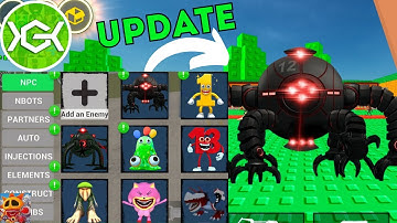 NEW UPDATE 9.6.9 Nextbot in Playground mod MADE NEW OMNIDROID V 12 ROBOT FROM ROBLOX In Garry
