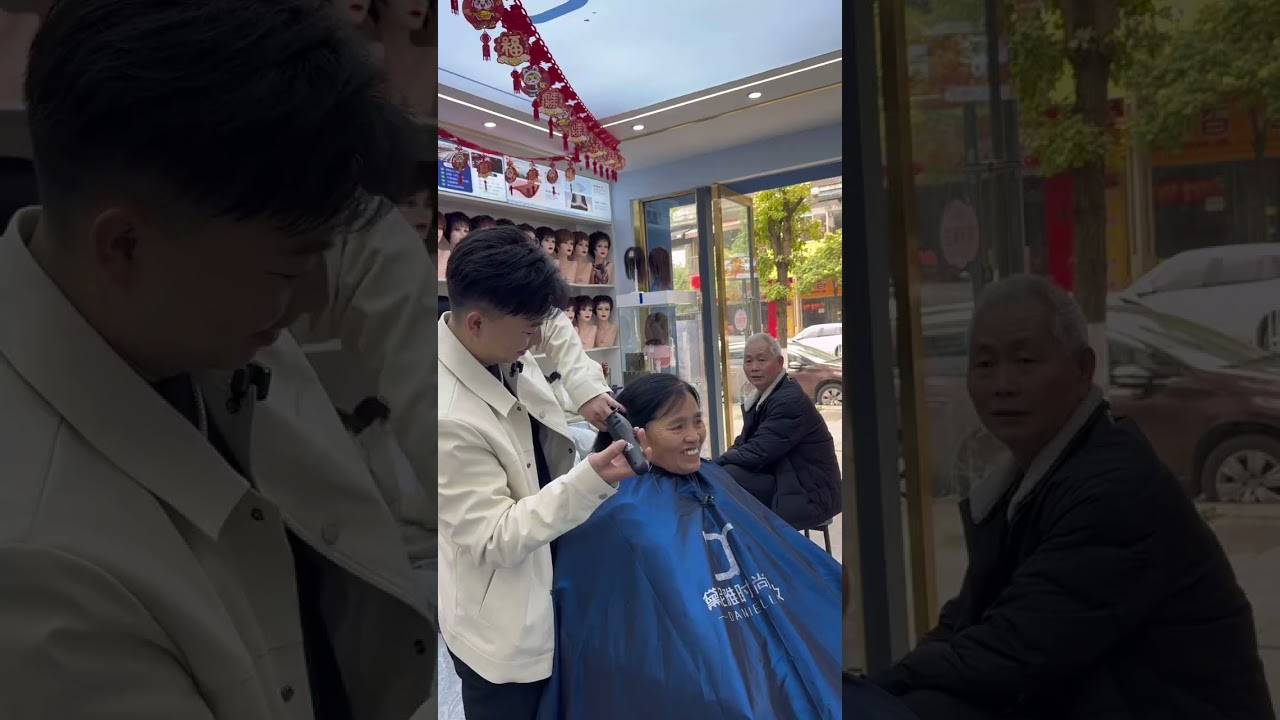 Updated with a shaved head#Guiyang wig#Recommendations for Wigs in Guiyang#Teacher Dab