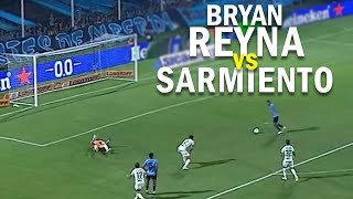 BRYAN REYNA vs SARMIENTO | Jugadas y gol | Belgrano ● 2024ᴴᴰ