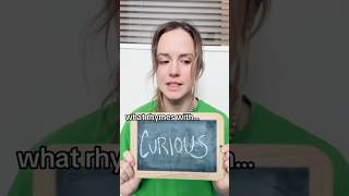 what rhymes with curious? #anibrava #whatrhymeswith
