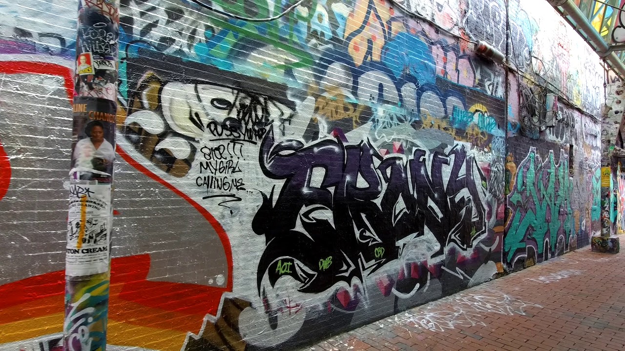 Graffiti Alley Episode 5 | A Walk Through Modica Way Cambridge | Boston ...