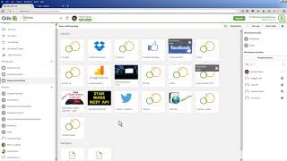 Qlik Sense Cloud Business - Refreshing File Data with Dropbox Connector