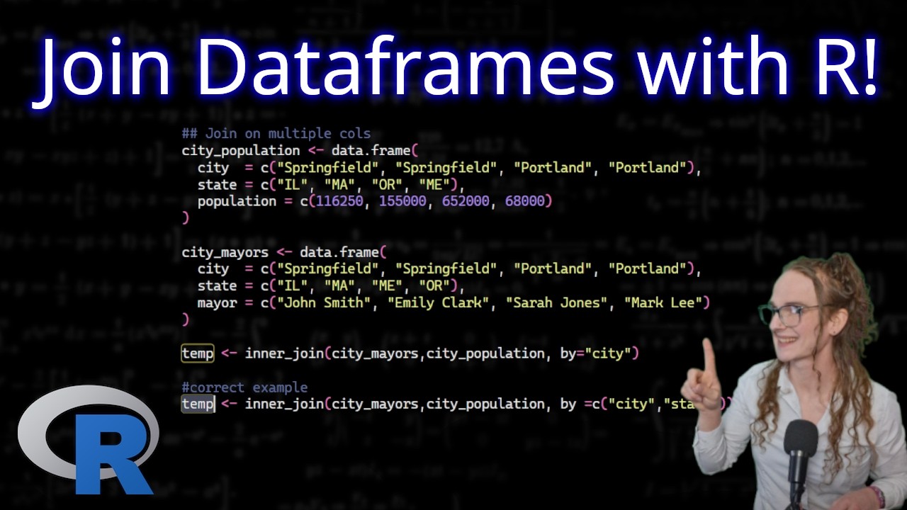Join Dataframes with R! Inner Join, Left Join, Anti Join, and Multi Key ...