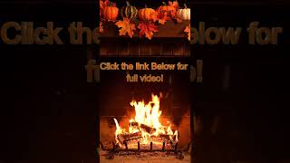 Calm Autumn Lofi Fireplace Ambience 🍁 | Cozy Crackling Fire Sounds for Relax, Study & Sleep
