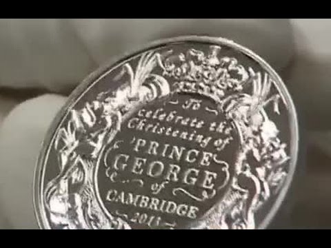Prince George christening coins produced by Royal Mint Instructional Video