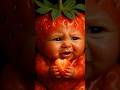 Baby 🍓 & 🥝 asmr eating 🤯🥰 #ai #funny #asmr #babyasmr #fruitasmr #sweetbaby #strawberry #kiwi