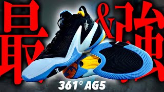 【驚異的】最強すぎるバッシュを徹底レビュー｜361° AG5