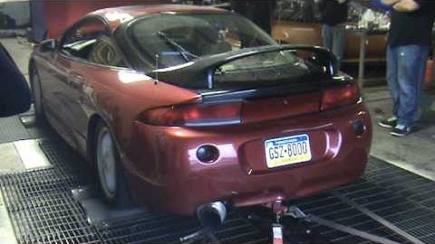 2g Mitsu Eclipse GSX AWD evoIII 16g Tial external 313awhp 22psi run4