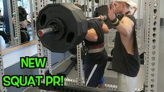 505 lb (229.5 kg) Raw Squat Without Wraps PR - Mike Rosa, 21 Years Old, 190 lbs