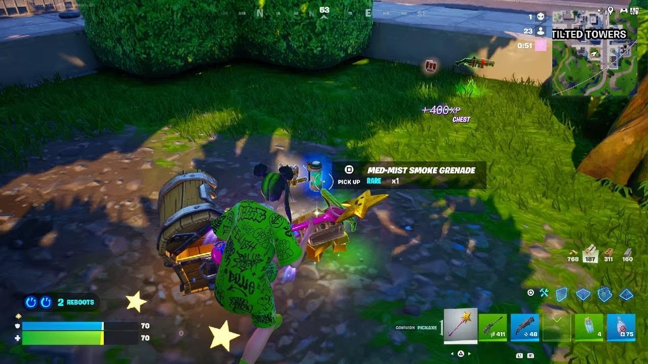 Fortnite trying the icon skin billie eilish