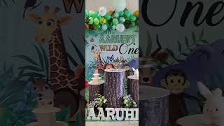 birthday decoration animals theme