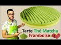 recette TARTE THE MATCHA FRAMBOISE / Matcha tea raspberry tart (EN subs)