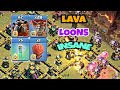 Th14 Lava loon Attack strategy!! powerful Th14 Lava Loons! With invisibility spell Attack strateg!!!