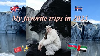 เก็บตกทริปที่ประทับใจที่สุดใน 2023 | ขึ้นบอลลูน ตามล่าแสงเหนือ | My Favorite Trips | Bambi’s Diary🎈