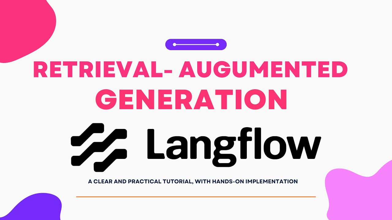 Build a RAG Workflow in LangFlow Step by Step Hands On Tutorial # ...