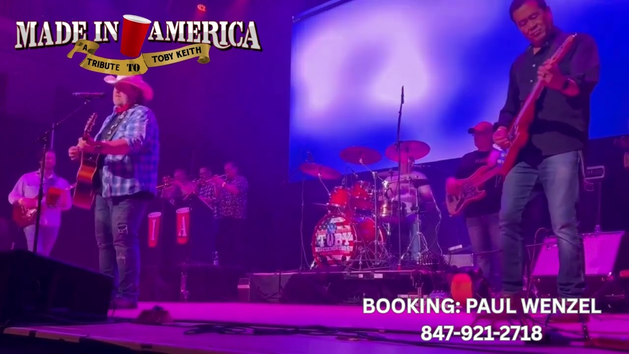MADE IN AMERICA - TOBY KEITH TRIBUTE BAND - 2025 EPK
