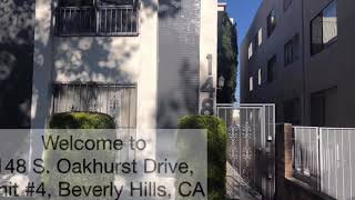 Virtual Tour - 148 S Oakhurst Ave, Unit #4 Beverly Hills,CA