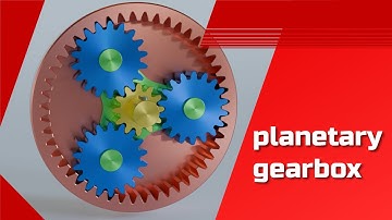 How does a planetary gear work? | Design and operating principle simply explained