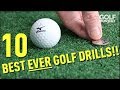 10 Best Golf Drills... EVER!! Golf Monthly