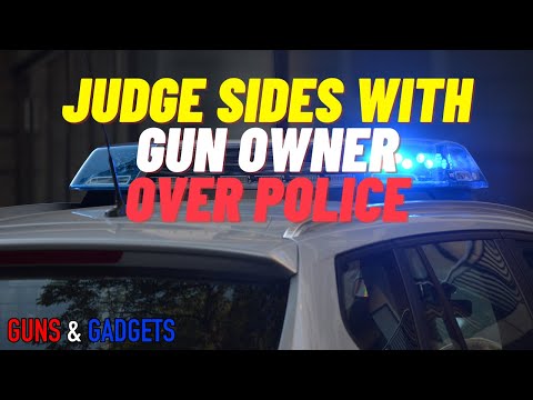 Judge Rules Against Cop Who Arrested Legal Gun Owner