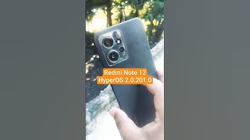 Redmi Note 12 4G HyperOS 2.0.201.0 Update #redminote124g #hyperos2 #rhtechview #rhtech #shorts