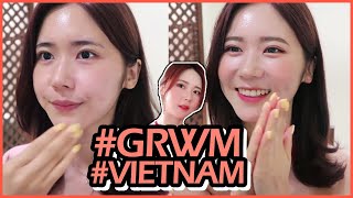 요청폭주‼️내 얼굴에 직접하는 메이크업 GRWM[진성으로 수다]/스타일링