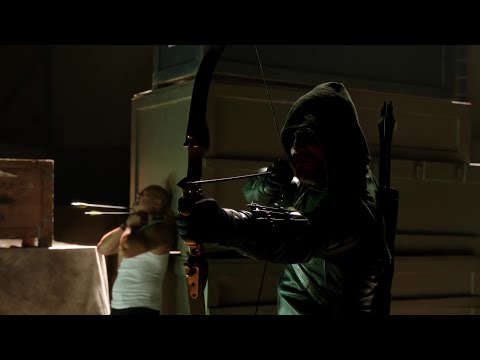 Green Arrow Fight Scenes  - Arrow Season 1