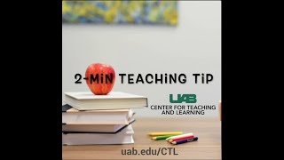 2-minute Teaching Tip: Attendance Policy