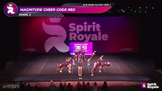 Magnitude Cheer Code Red | Los Angeles Spirit Royale 2025 Day 1