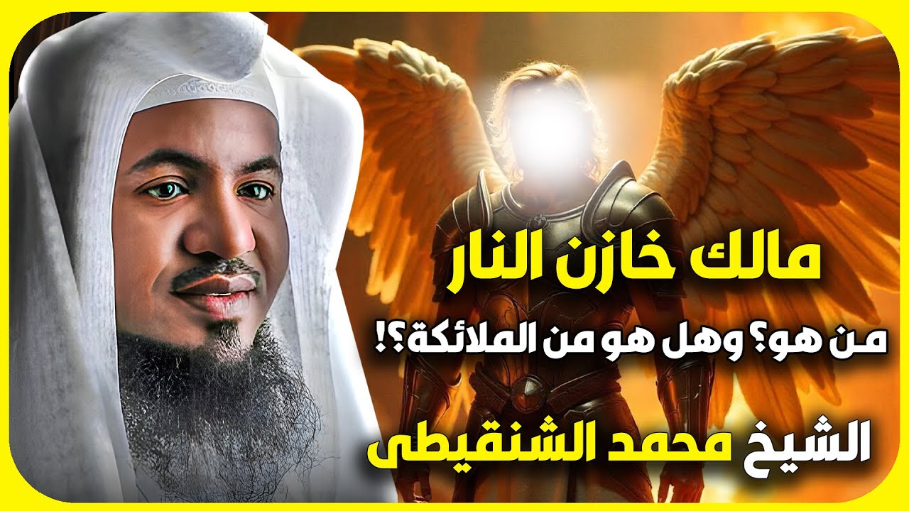 الشيخ محمد الشنقيطي 🎙️ مالك خازن النار 🔥 من هو؟ وهل هو من الملائكة ؟! ✨