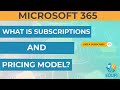 Microsoft 365: Subscriptions and Pricing Model