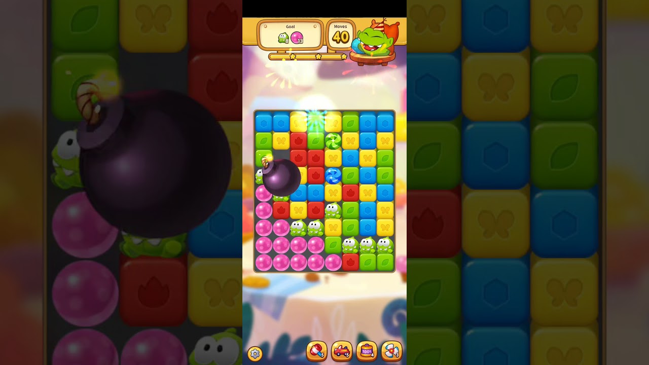 Cut the Rope: BLAST level 25