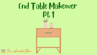 Bombay End Table Furniture Flip (Part 1)