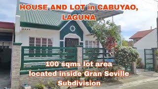 (P# 566) House and Lot inside beautiful subdivision 100 sqms @ 3.5M in Cabuyao, Laguna for sale