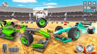 Formula Car Shooting Arena Derby Demolition Crash Racing 2024 Simulator - Android Gameplay. screenshot 2