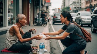 Isang Matandang Pulubi ang Tinulungan Niya—Kinabukasan, Siya na ang Namuno sa Kumpanya!