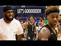 Bronny James LETS GO!! Dunks His Way To The Championship Game! LeBron Couldn't Be Happier