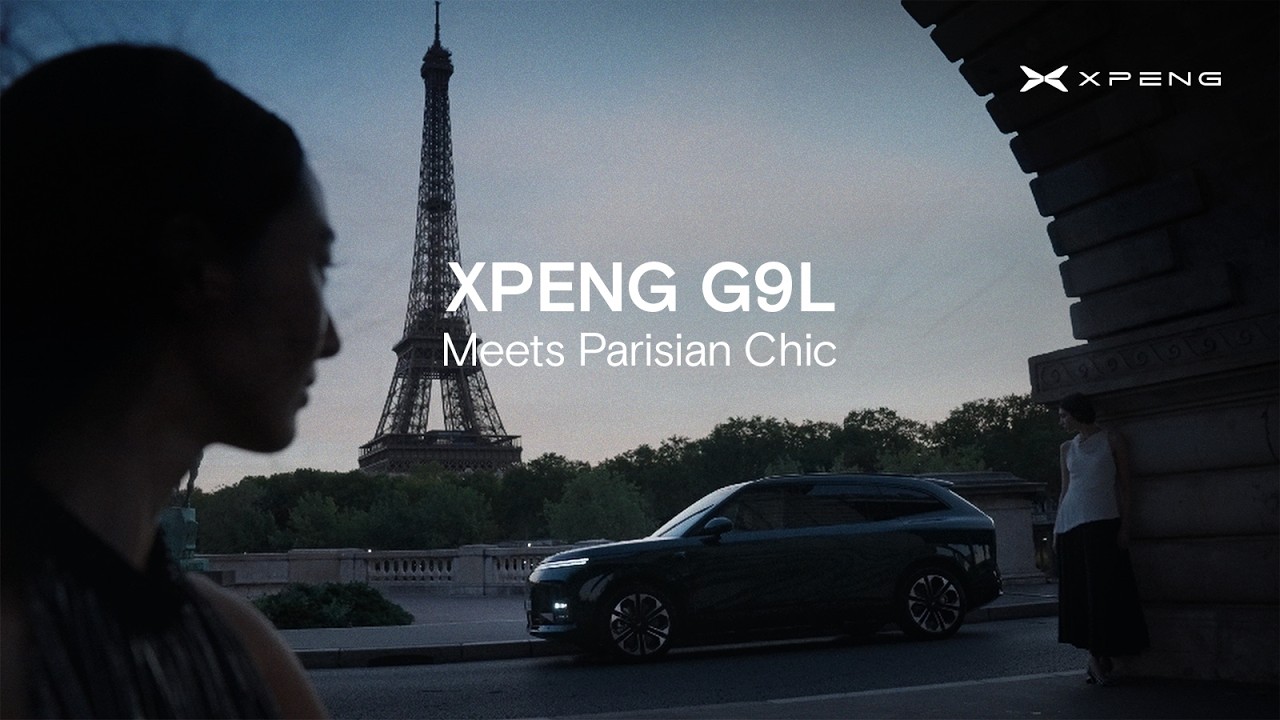 XPENG G9L Meets Parisian Chic